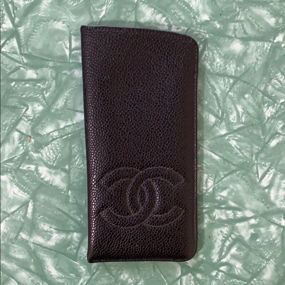 CHANEL Accessories - Vintage Chanel leather eyeglass case